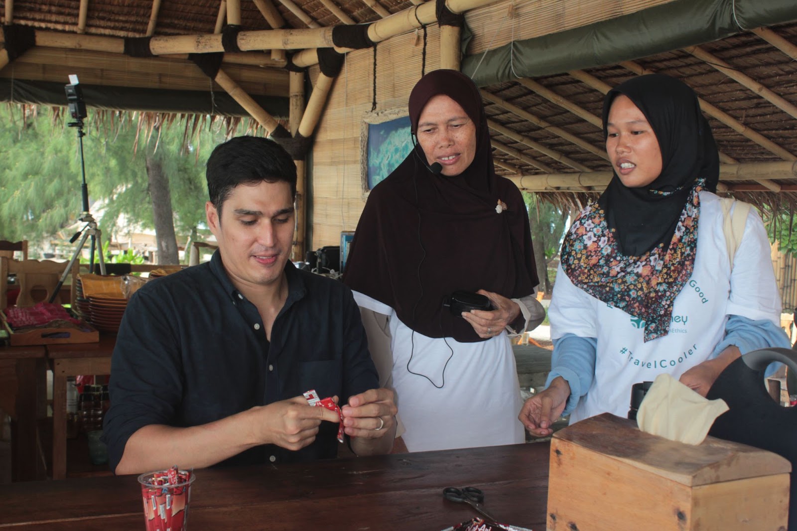 Keterlibatan masyarakat lokal di Desa Laguna