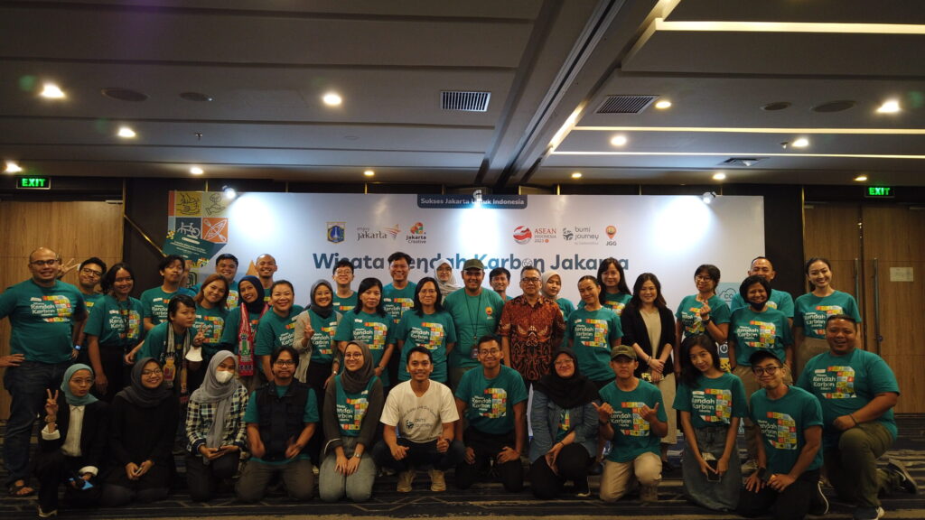 Jakarta menjadi Kota Pelopor Wisata Rendah Karbon di ASEAN dalam selebrasi Hari Bumi