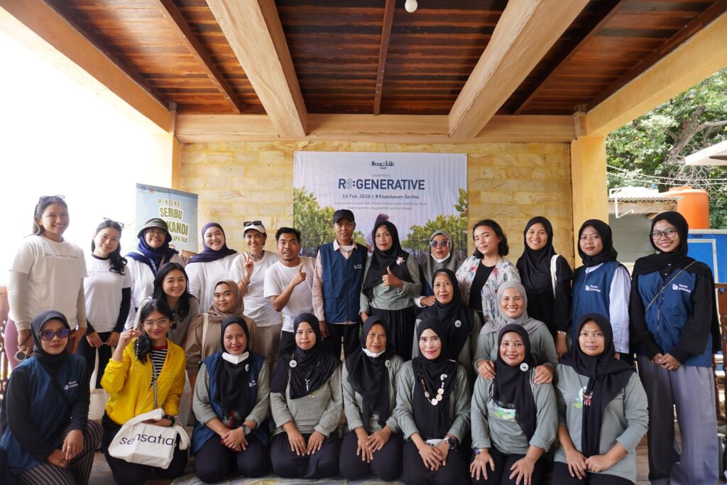 Kegiatan #NatureIsUs Trip oleh Bumi Journey, memberdayakan perempuan lewat wisata regeneratif di Kepulauan Seribu